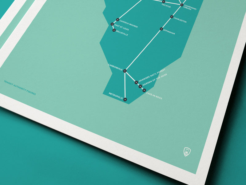 Wisconsin Schematic Map